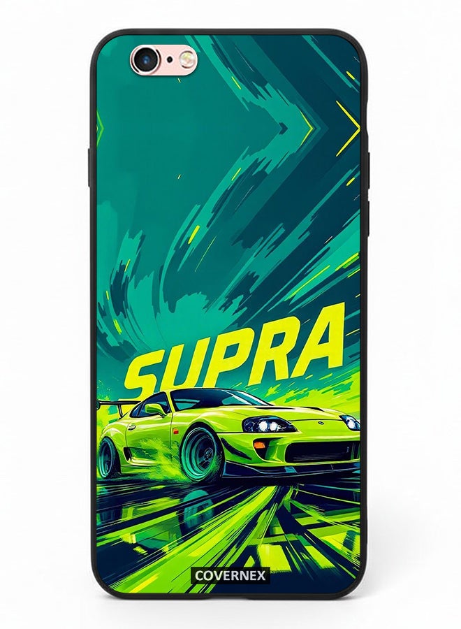 Covernex Apple iPhone 6s Protective Case Cover Printed Featuring JDM Icon Supra Drift Illustration - Image 2
