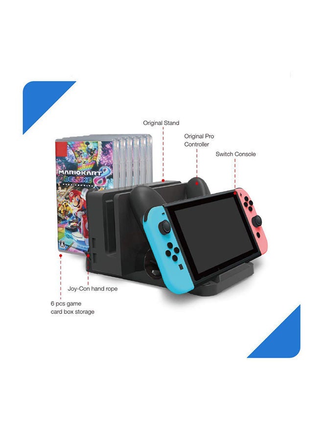 NIBEMINENT Charging Stand Dock For Nintendo Switch Console And Controller - Image 4