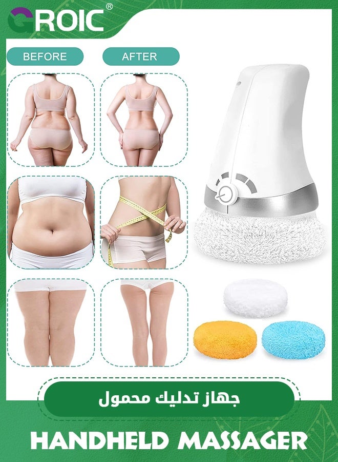 GROIC Cellulite Massager, Body Sculpting Machine, Electric Massager with 3 Skin Friendly Washable Pads, Suitable for Abdomen, Legs, Arms, Beauty, Electric Cellulite Massager,Body Sculpt Remover Machine  - Image 5