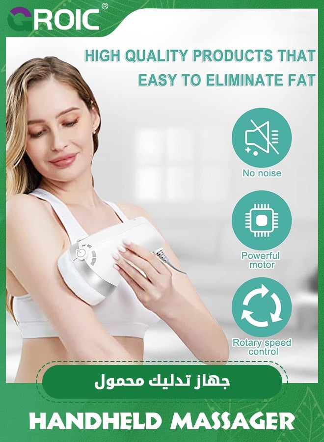 GROIC Cellulite Massager, Body Sculpting Machine, Electric Massager with 3 Skin Friendly Washable Pads, Suitable for Abdomen, Legs, Arms, Beauty, Electric Cellulite Massager,Body Sculpt Remover Machine  - Image 2