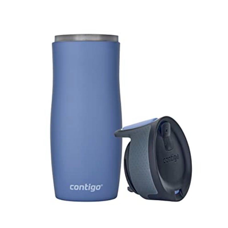 West Loop Autoseal Thermal Mug, Insulated Mug, Coffee Mug To Go, BPA free, leak proof travel mug with easy-clean lid, keeps drinks hot for up to 5h, 470 ml - Image 3