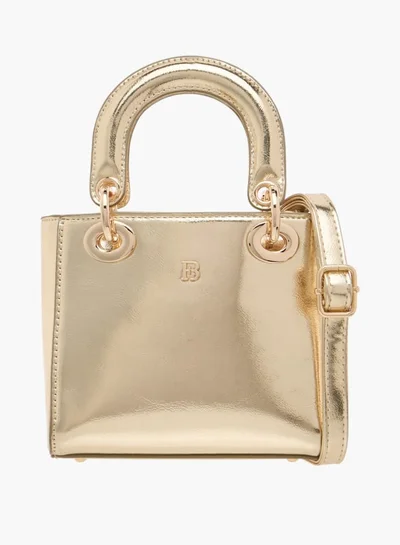 Flora Bella By Shoexpress Womens Monogram Handbag With Magnetic Closure