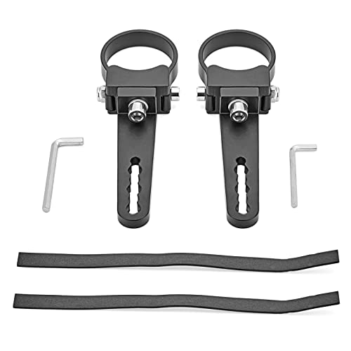 Wsays 1.75'' Custom Side Roll Cage Bull Bar Clamps LED Light Mount Bracket Compatible with Ranger RZR Ace General Fit Arctic Cat YXZ Teryx ATV UTV - Image 1