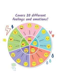 hand2mind hand2mind Express Your Feelings Journal, Emotions Journal for Kids with Feelings Wheel, Social Emotional Books for Kids, Growth Mindset for Kids, Mindfulness for Kids, Calm Down Corner Supplies  - Image 5