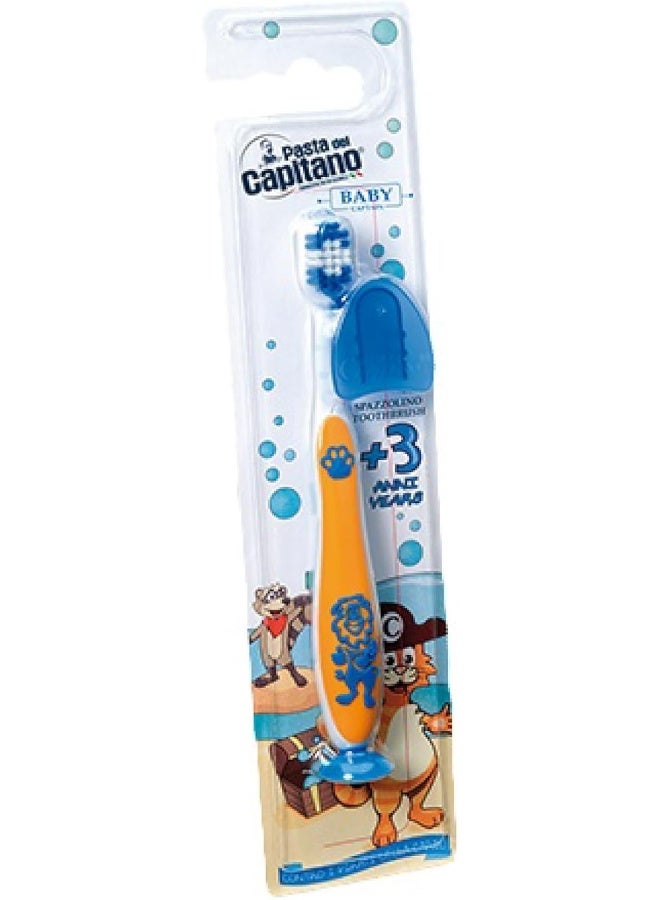 PASTA DEL CAPITANO Baby/Junior 3 Plus Baby Toothbrush - Image 1