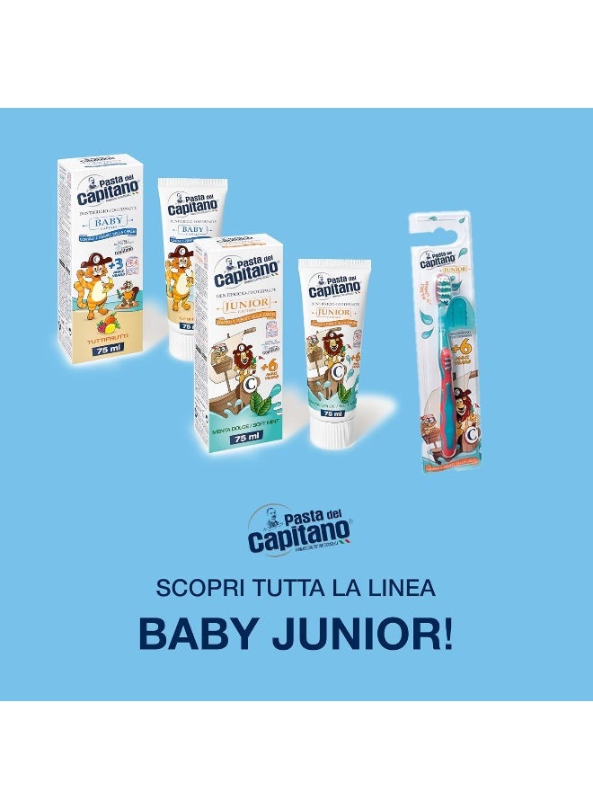 PASTA DEL CAPITANO Baby/Junior 3 Plus Baby Toothbrush - Image 4