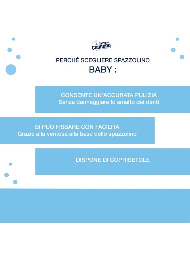 PASTA DEL CAPITANO Baby/Junior 3 Plus Baby Toothbrush - Image 3