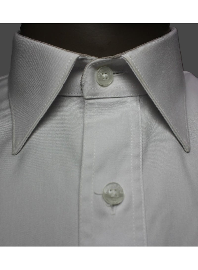 Pro Pilot zone Men's short sleeve pilot shirt – Bangkok – White  - Image 2