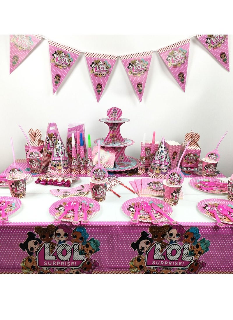 Brain Giggles Brain Giggles LOL Theme Disposable Tableware  - Image 1