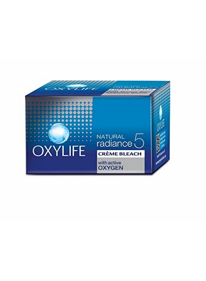 OxyLife Natural Radiance 5 Creme Bleach With Active Oxygen 9 Gm - Image 1