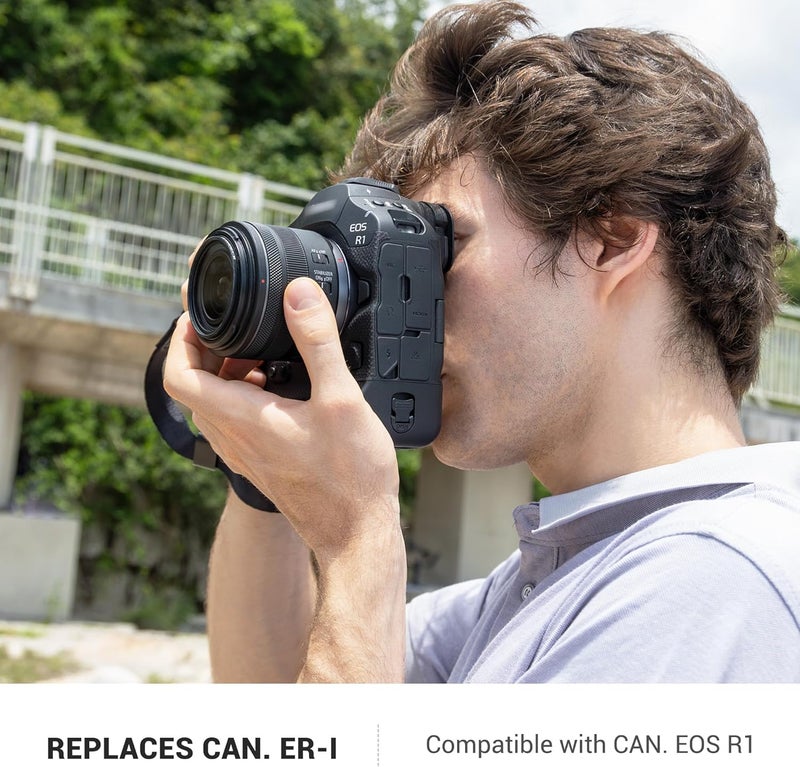 JJC EOS R1 Soft Silicone Camera Eyepiece Eyecup for Canon EOS R1 Camera, Viewfinder Replace Canon ER-I Rubber Eyecup - Image 2