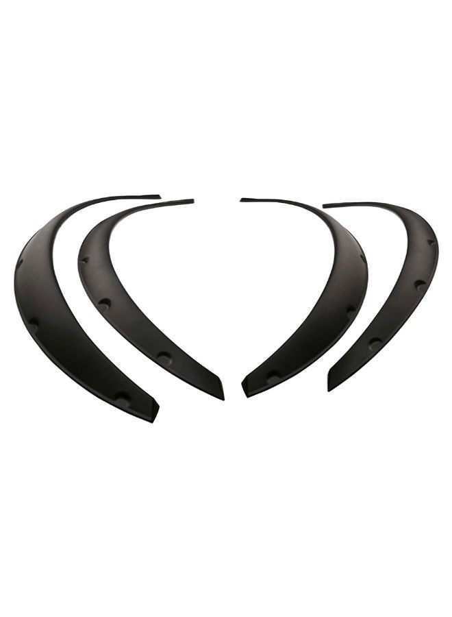 Y&D 4-Piece Universal Car Wheel Fender Set 