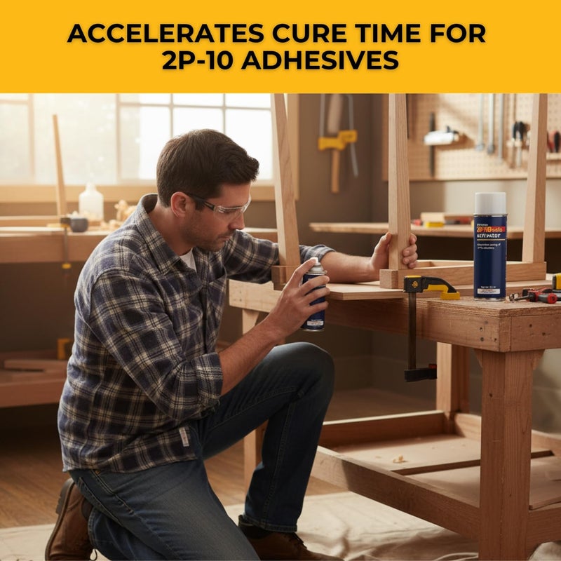 FastCap 98209 12 oz Adhesive Spray Activator for 2P-10 Glue Adhesives - Image 4