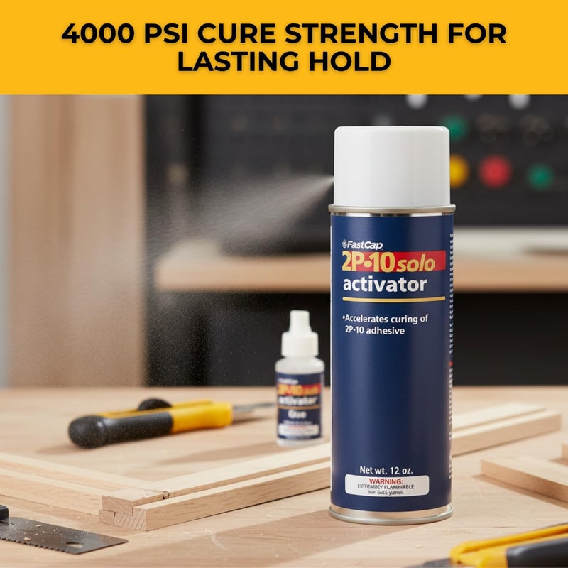 FastCap 98209 12 oz Adhesive Spray Activator for 2P-10 Glue Adhesives - Image 3