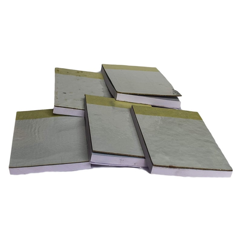Peeplvalue Writing Plain Slip Note Pad, set of 10 Mini memo pad White Estimate Pad-100 white pages per pad - Image 3