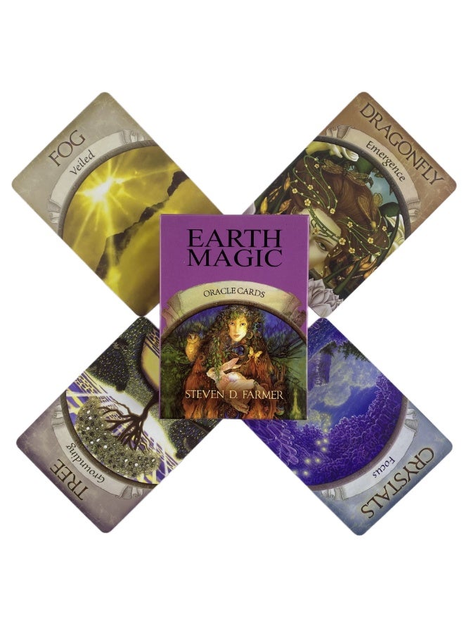 NIBEMINENT Earth Game Deck - Tarot Wisdom Edition - Cards - English Divination Board Deck - Version - Gameplay Game - Magic Divination Card Game - Image 4