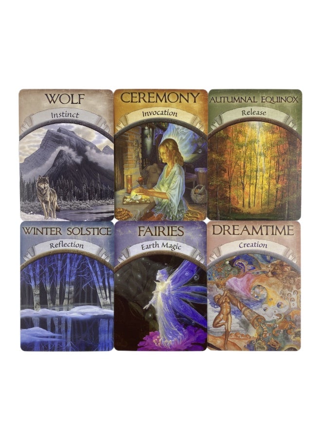 NIBEMINENT Earth Game Deck - Tarot Wisdom Edition - Cards - English Divination Board Deck - Version - Gameplay Game - Magic Divination Card Game - Image 5