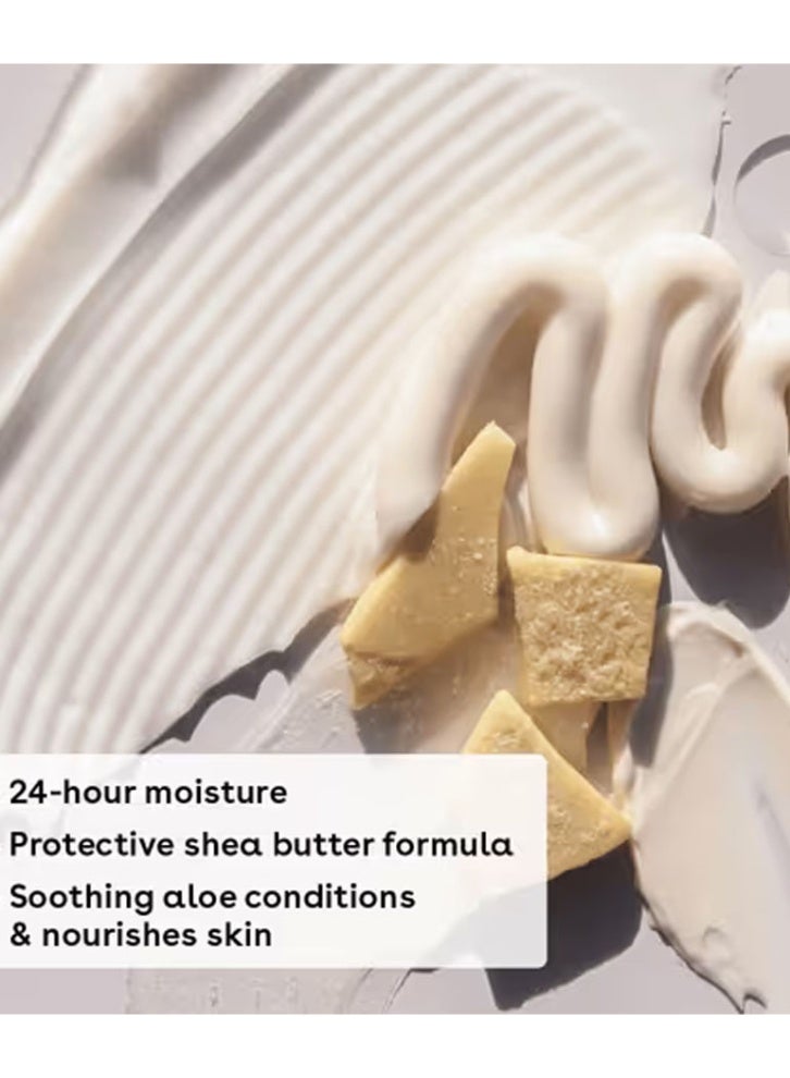 إي أو اس كريم حلاقة eos Shea Better مرطب لمدة 24 ساعة برائحة الحمضيات الوردية - 207 مل - Image 3