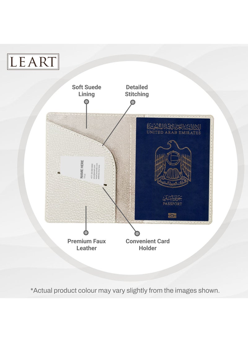Leather Passport Cover – Passport Holder | Passport Wallet for Men | Passport Case | Passport Cover Holder | Travel Accessories | Travel Gifts (Camel)