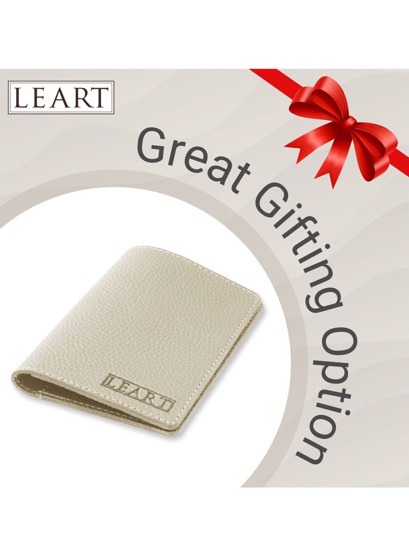 Leather Passport Cover – Passport Holder | Passport Wallet for Men | Passport Case | Passport Cover Holder | Travel Accessories | Travel Gifts (Camel)