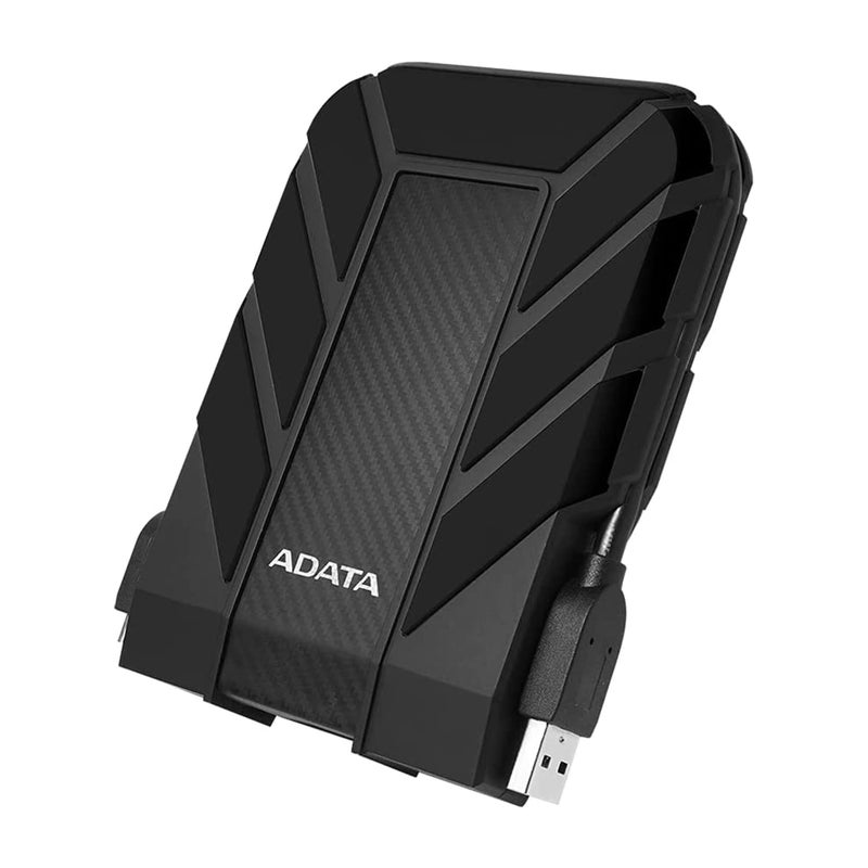 ADATA HD710 Pro - 2 TB External Hard Drive - Shockproof, Waterproof & Dustproof - Durable Storage - For Gamers, Students & Professionals - Mac, PC & Linux Compatible - Black - AHD710P-2TU31-CBK - Image 2
