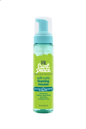Just For Me Curl Peace Soft Curls Foaming Mousse 85 oz 1 Pack