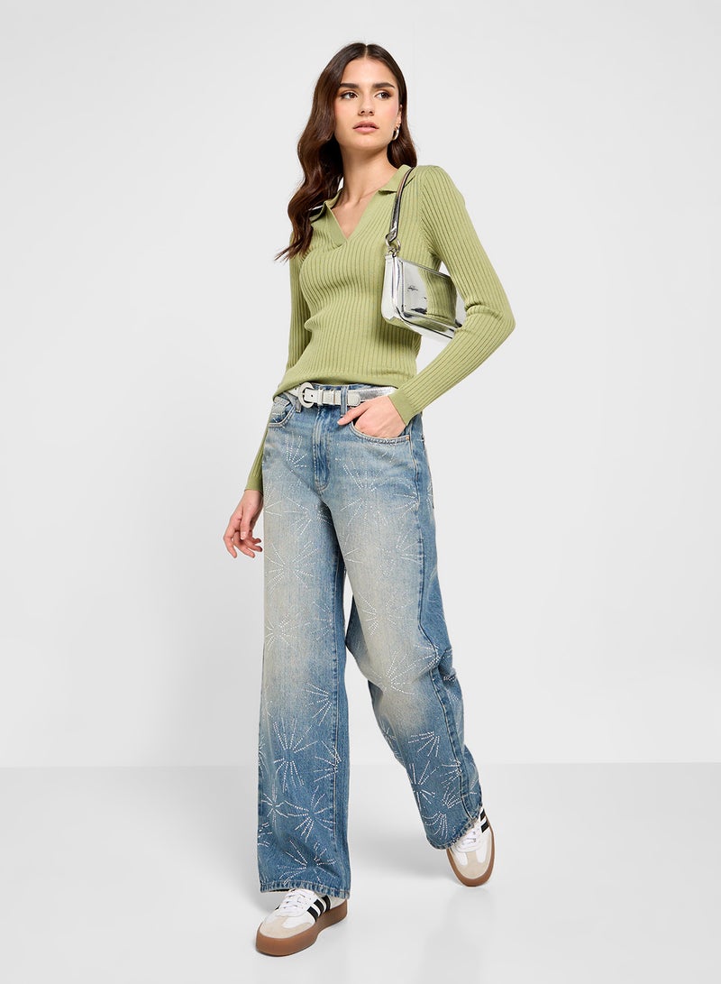 ONLY High Waist Jeans - Image 2