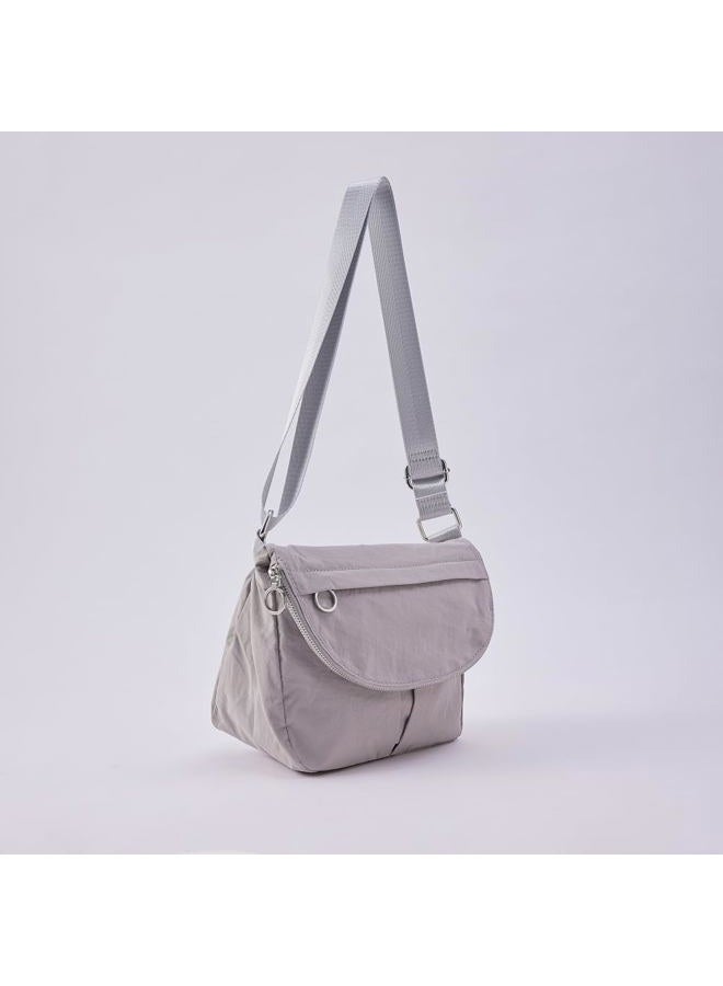 VAKAER Crossbody Purse for Women, 5L Casual Festival Bag With Adjustable Strap Women's Shoulder Handbags for Travel Workout (Light Grey) - Image 5
