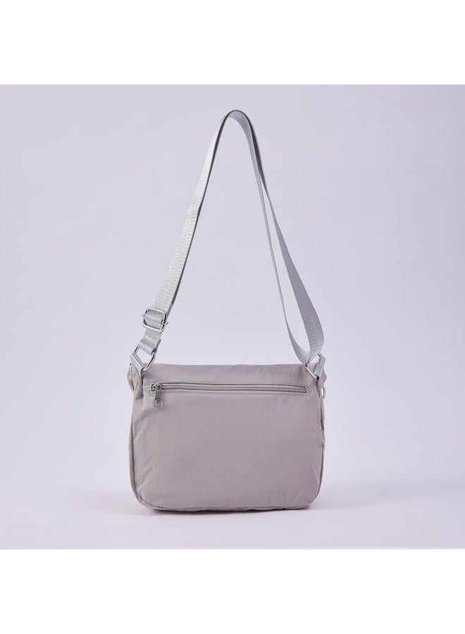 VAKAER Crossbody Purse for Women, 5L Casual Festival Bag With Adjustable Strap Women's Shoulder Handbags for Travel Workout (Light Grey) - Image 4