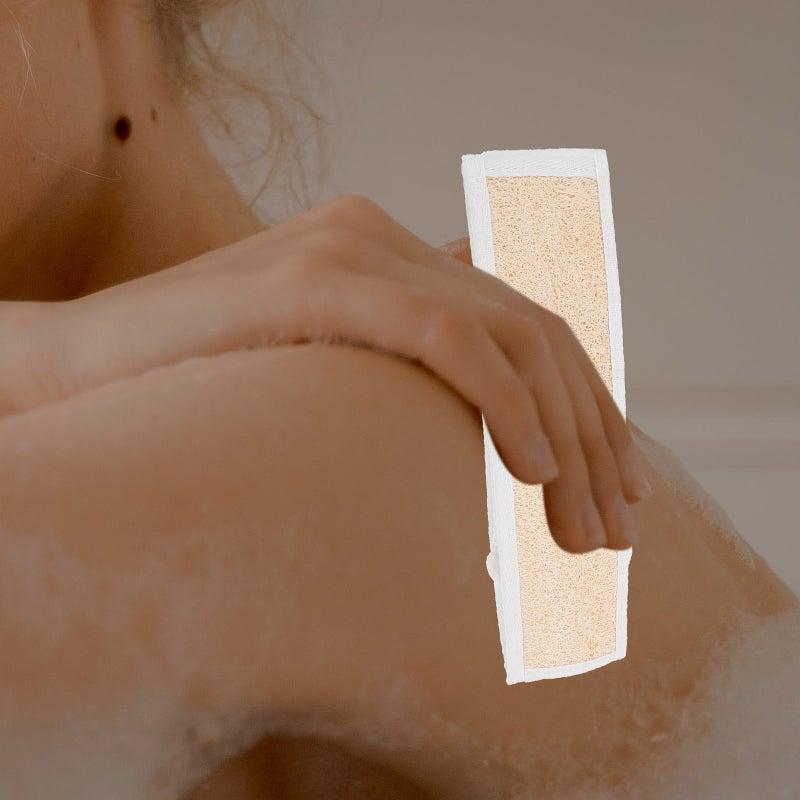 Body Exfoliating Scrubber Bath Exfoliating Shower Loofah Sponge Wash Cloth Exfoliating Washcloth Towel - Image 3