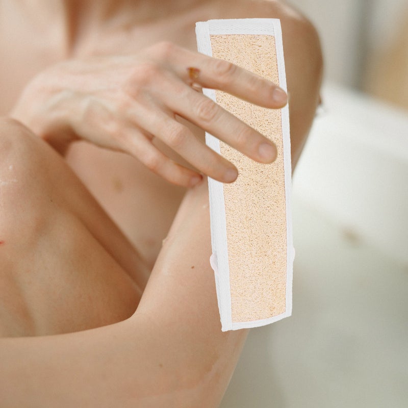 Body Exfoliating Scrubber Bath Exfoliating Shower Loofah Sponge Wash Cloth Exfoliating Washcloth Towel - Image 4