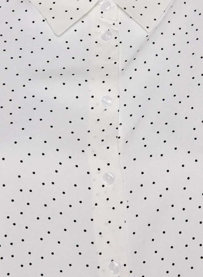 Splash FAV Polka Dot Viscose Shirt