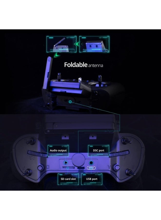 RADIOMASTER CC2500 Hall Handle Remote Control 2.4GHz 16CH JP4in1/ ELRS TX High Frequency Configurations Transmitter Mode2 for FPV Drones (Zorro CC2500 Version) - Image 4