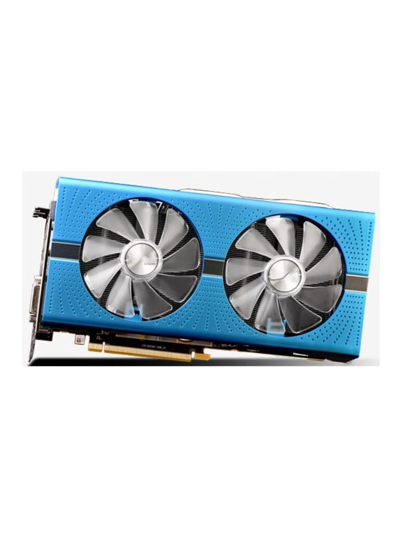 كارت شاشة RX590 للألعاب – سعة 8 جيجابايت GDDR5، أداء عالي للكمبيوتر، ناقل 256 بت - Image 1