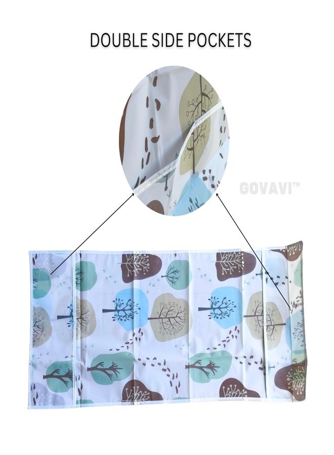 GOVAVI™ Microwave Oven Cover, Waterproof Modern Design Kitchen Oven Cover Attractive Decorative Dust Proof Appliance Oven Top Cover (Multicolor) - Image 3