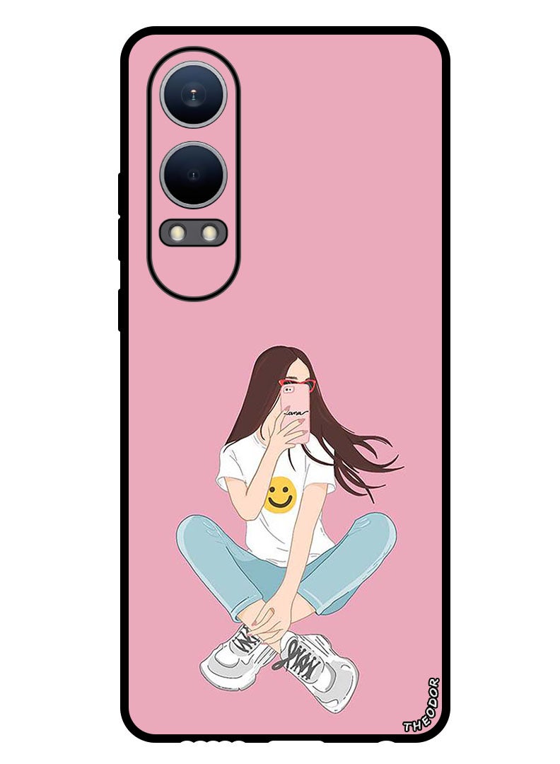 Theodor Protective Case Anti Scratch Shock Proof Bumper Cover For Oppo K12x (China) Selfie - Image 1