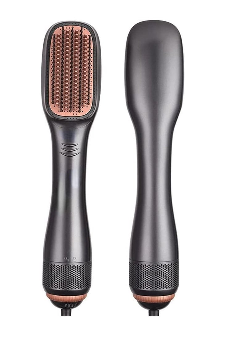 Generic - Hair Dryer Styler Volumizer 3 in 1 Brush Salon Styler for Straightening Negative Ion Ceramic Blow Dryer Brush - Image 1