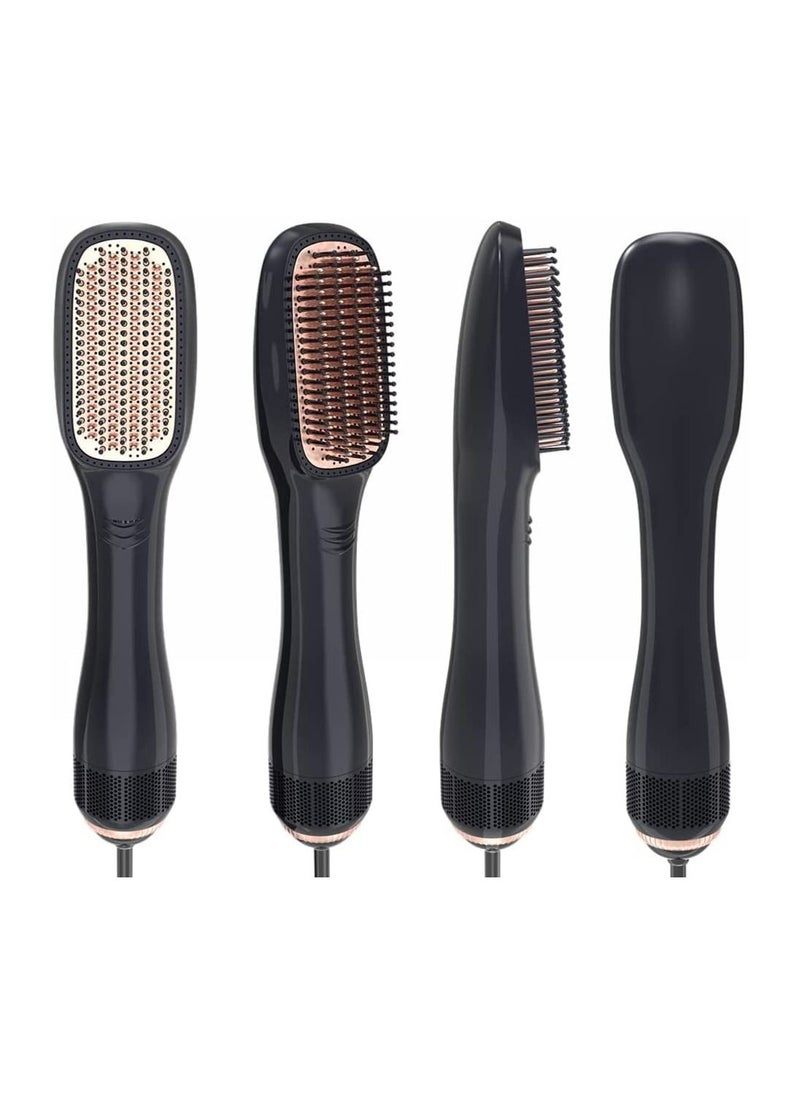 Generic - Hair Dryer Styler Volumizer 3 in 1 Brush Salon Styler for Straightening Negative Ion Ceramic Blow Dryer Brush - Image 1