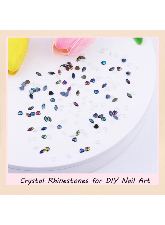 لوكوس طقم جل غراء أطراف الأظافر، طقم جل أكريليك X للأظافر مع جل غراء الأظافر، أحجار الراين للأظافر، جل الطبقة الأساسية والعلوية، طقم أطراف أظافر نعش مكون من 100 قطعة، طقم تمديد الأظافر لعمل مانيكير الأظافر بنفسك - Image 3