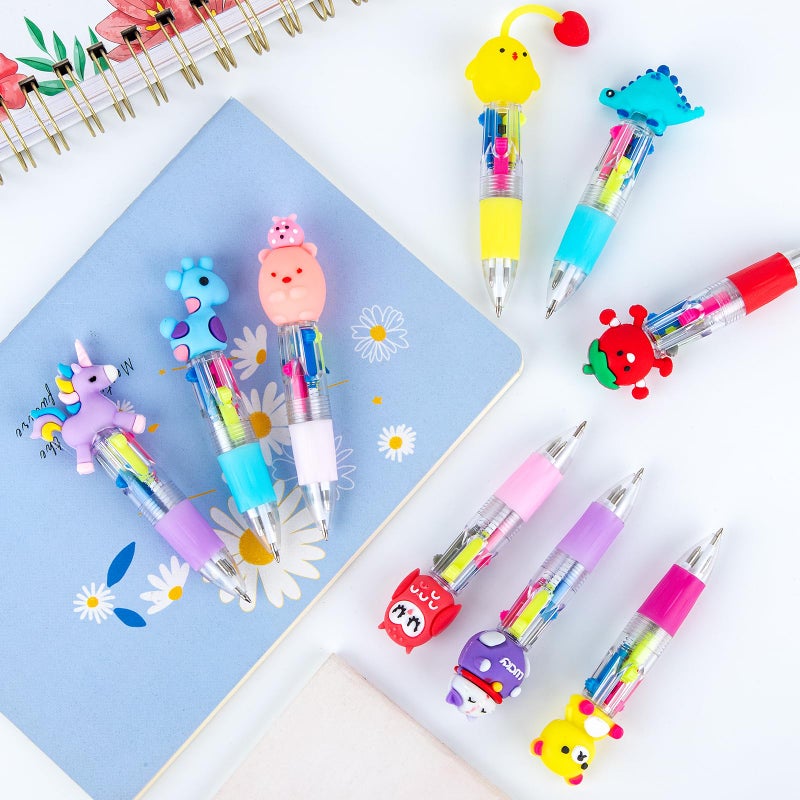 HNSYYF 60-Pack Easter Multicolor Pen in One - Cute Easter Pens for Kids, 4-in-1 Ballpoint Pens, Perfect Easter Gifts & Party Favors, Classroom Prizes & School Supplies - Image 5