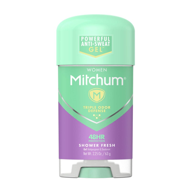 Mitchum Advanced Women Gel Anti-Perspirant & Deodorant, Shower Fresh 2.25 oz (Pack of 2) - Image 1