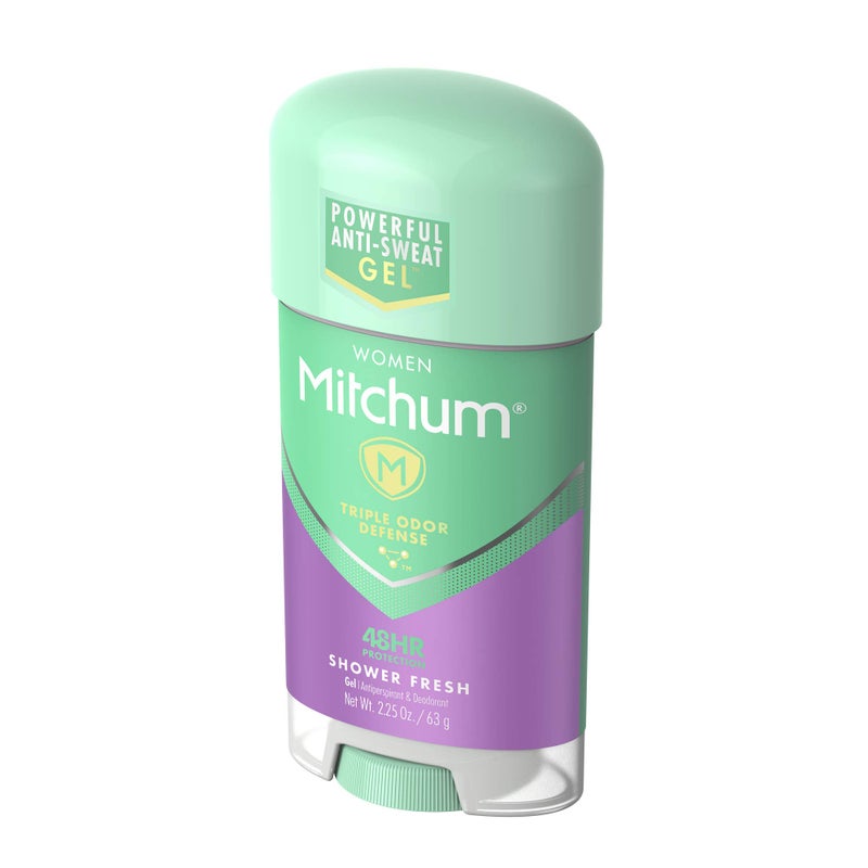 Mitchum Advanced Women Gel Anti-Perspirant & Deodorant, Shower Fresh 2.25 oz (Pack of 2) - Image 2