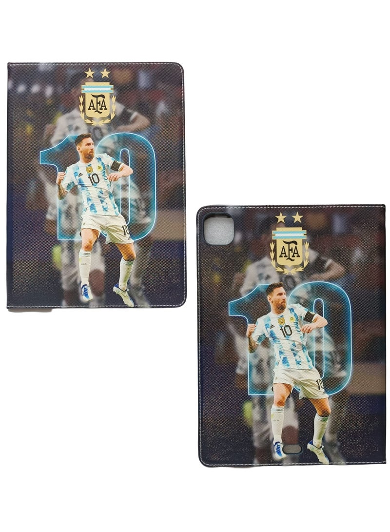 Lionel Messi Print Flip case for iPad Pro 11 Inch Shockproof Case for iPad Pro 11 Inch Cartoon Case (2022/2021, 4th/3rd Generation), iPad Pro 11 Inch Cover Protective Flip Case - Image 5