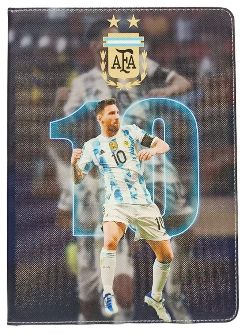 Lionel Messi Print Flip case for iPad Pro 11 Inch Shockproof Case for iPad Pro 11 Inch Cartoon Case (2022/2021, 4th/3rd Generation), iPad Pro 11 Inch Cover Protective Flip Case - Image 2