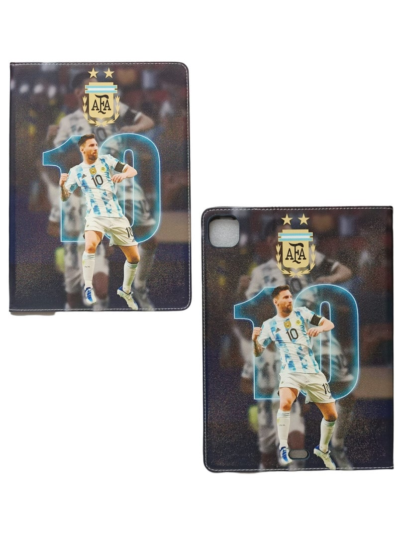 Lionel Messi Print Flip case for iPad Pro 11 Inch Shockproof Case for iPad Pro 11 Inch Cartoon Case (2022/2021, 4th/3rd Generation), iPad Pro 11 Inch Cover Protective Flip Case - Image 4