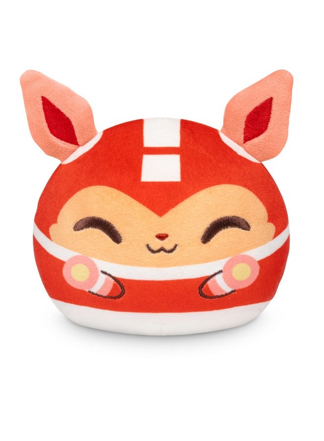 TeeTurtle TeeTurtle Mega Man Reversible 4" Plushie - Mega Man and Rush - Officially Licensed Capcom Cute Kawaii Soft Stuffed Animal Fidget Toys  - Image 2