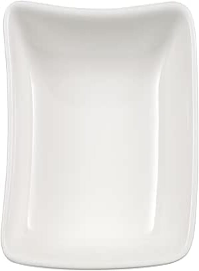 Villeroy & Boch 1025253932 New Wave Dip Bowl, Premium Porcelain, White
