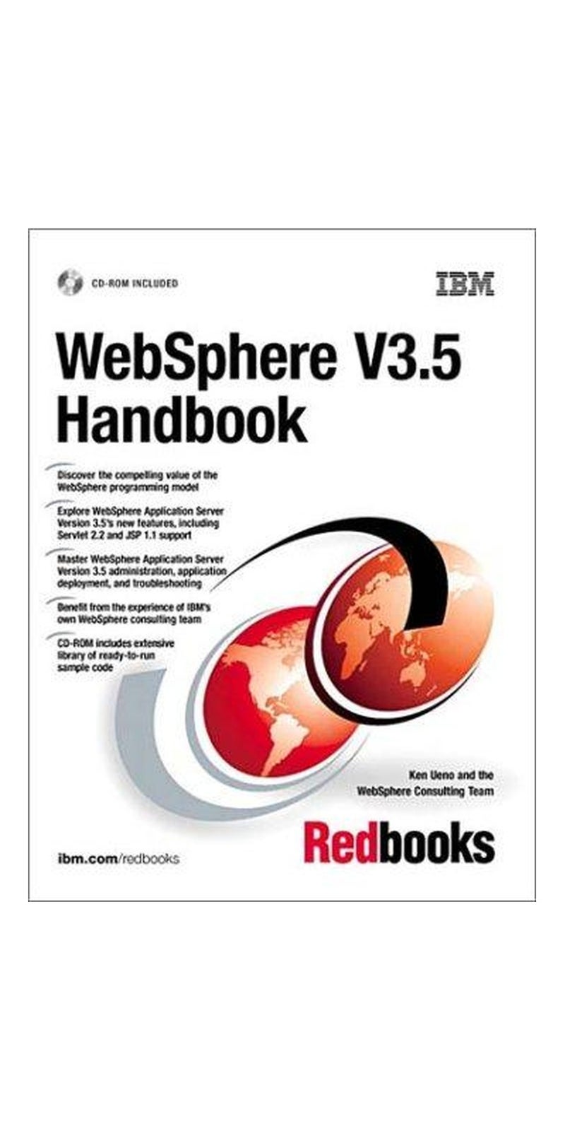 WebSphere V3.5 handbook | Authored by Ken Ueno | Paperback | 1st ed | Published by Prentice Hall PTR