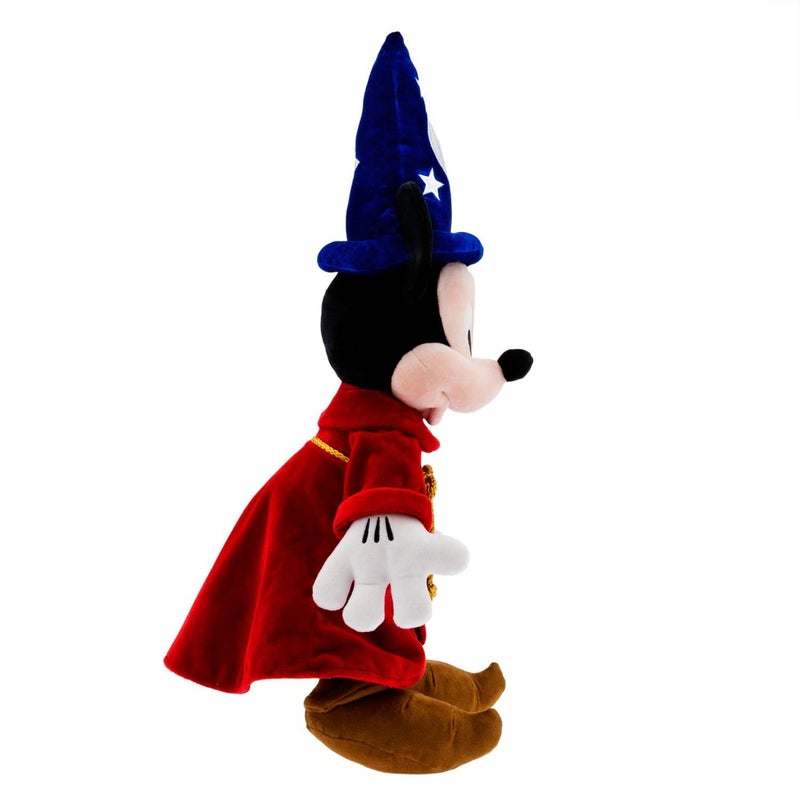 Disney Store Official Fantasia Collection: Medium 22-Inch Sorcerer Mickey Mouse Plush - Authentic, Soft & Cuddly Toy - Ideal for Fans & Kids - Image 3