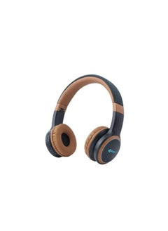 KISONLI A6 Bluetooth Earphones Sport Headsets Foldable Gaming Headphones With Microphone TF Card Outdoor Wireless Headphone Brown